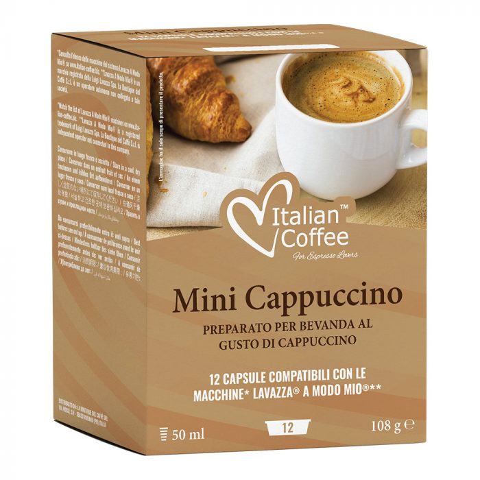 AModoMio - ItalianCoffee Città Mini Cappuccino 12 capsule