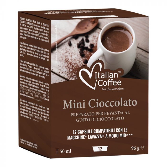 AModoMio - ItalianCoffee Città Mini Cioccolato 12 capsule