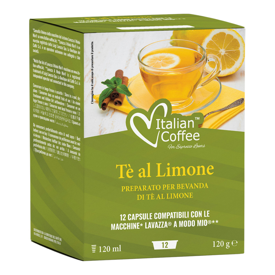 AModoMio - ItalianCoffee Città Te Limone 12 capsule