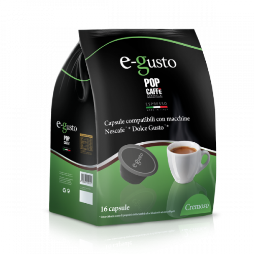 DolceGusto - PopCaffè E-Gusto Cremoso 16 capsule