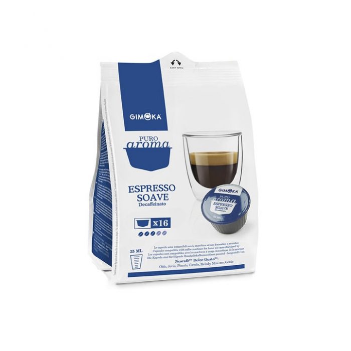 DolceGusto - Gimoka Soave Dek 16 capsule
