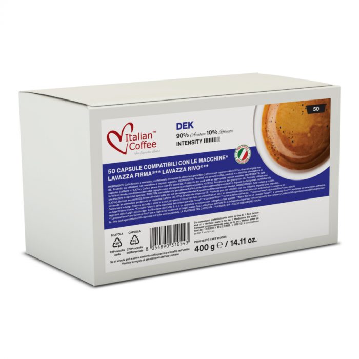 Lavazza Firma - ItalianCoffee Decaffeinato 50 capsule
