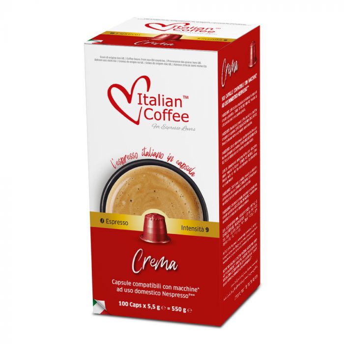 Nespresso - ItalianCoffee Espresso Crema 100 capsule