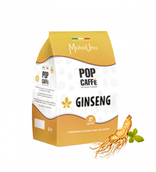 UnoSystem - PopCaffè MokaUno Ginseng 16 capsule