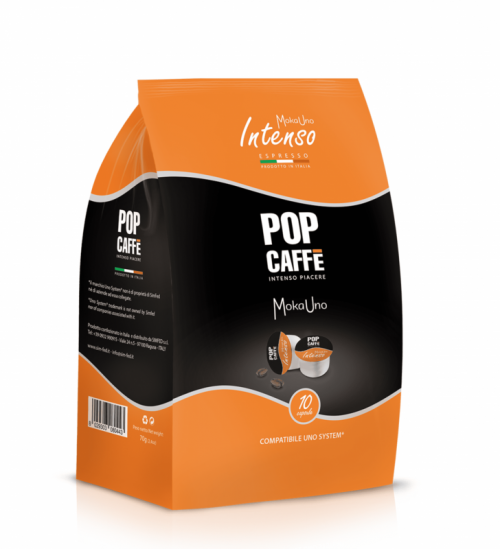 UnoSystem - PopCaffè MokaUno Intenso 10 capsule