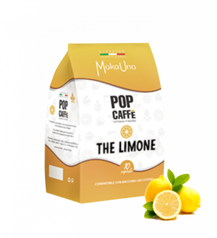 UnoSystem - PopCaffè MokaUno Te Limone 16 capsule