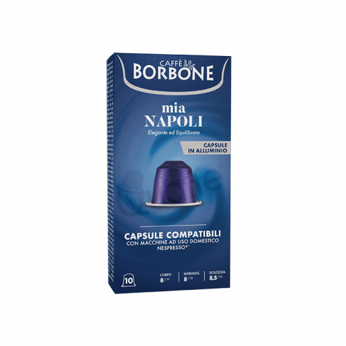 Nespresso – Borbone Alluminio "Mia Napoli" 10 capsule