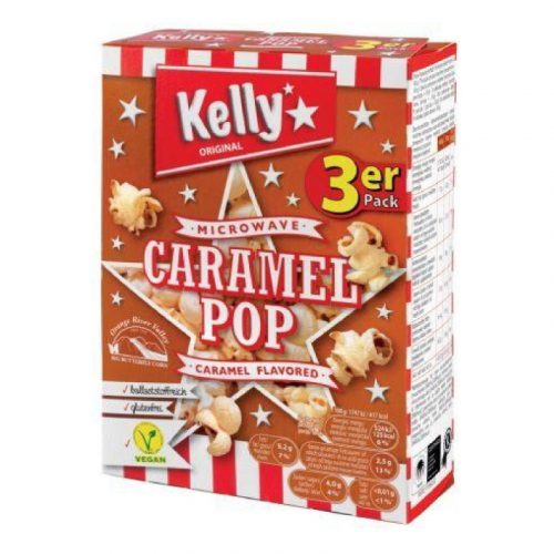 Kelly's PopCorn - Caramel Pop (Caramello) 3x90gr