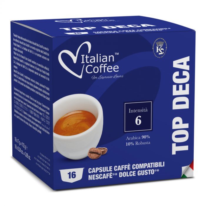 DolceGusto - ItalianCoffee Astuccio Top Deca 16 capsule