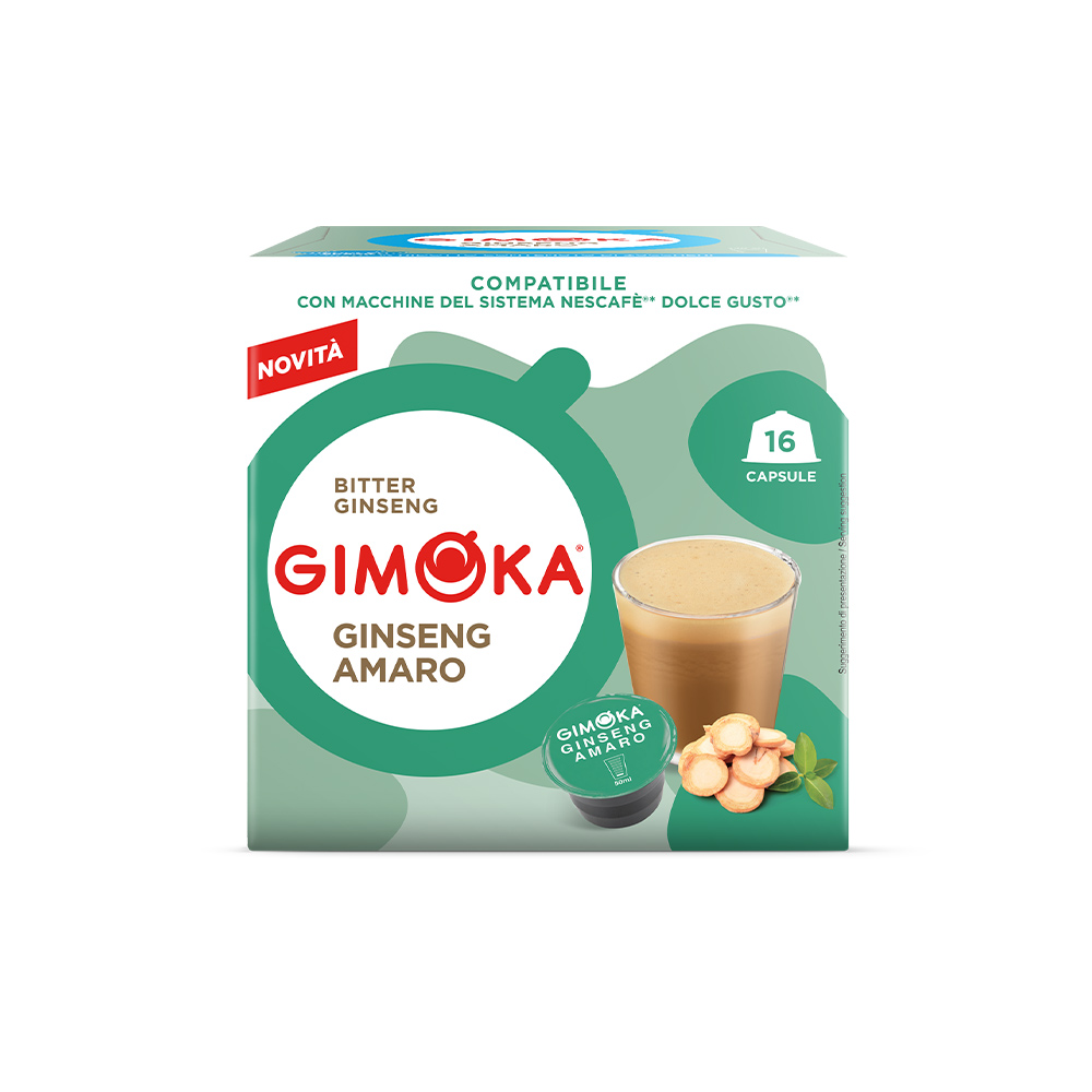 DolceGusto - Gimoka Ginseng Amaro 16 capsule