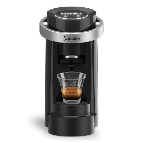 MACCHINA CAFFE' CARTA FILTRO BORBONE "BLUE MOON" NERA + 50 capsule