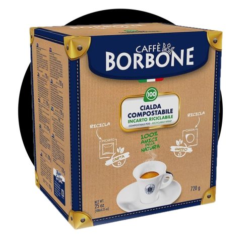 CARTA FILTRO BORBONE MISCELA NERA 100 PZ