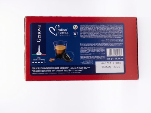 A MODO MIO ITALIAN COFFEE GENOVA DEK 70 PZ