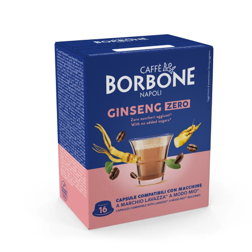A MODO MIO BORBONE CAFFE AL GINSENG ZERO 16 PZ